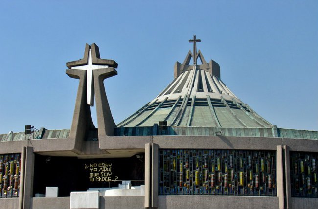 Porque en México está la Basílica de Guadalupe