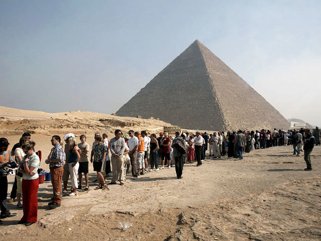¿Te imaginas así las pirámides?