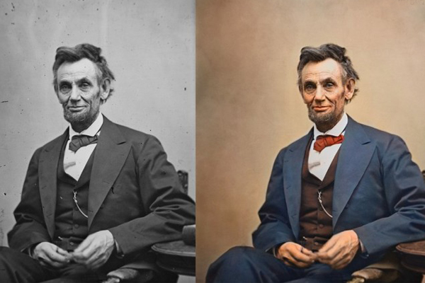Abraham Lincoln en una de sus últimas fotografías