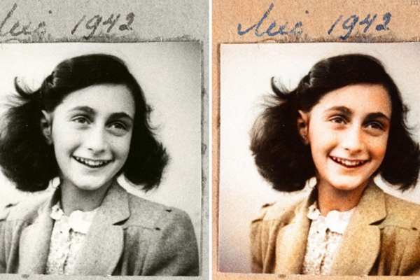 Esta niña no necesita presentación, Anna Frank