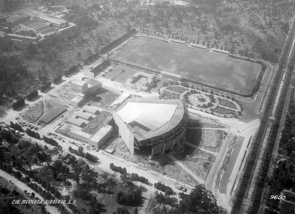 Construcción del Auditorio Nacional - 1952