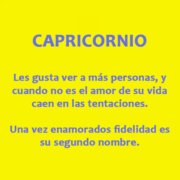 6. Capricornio