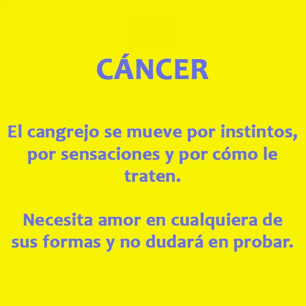 12. Cáncer (El más infiel de todos)