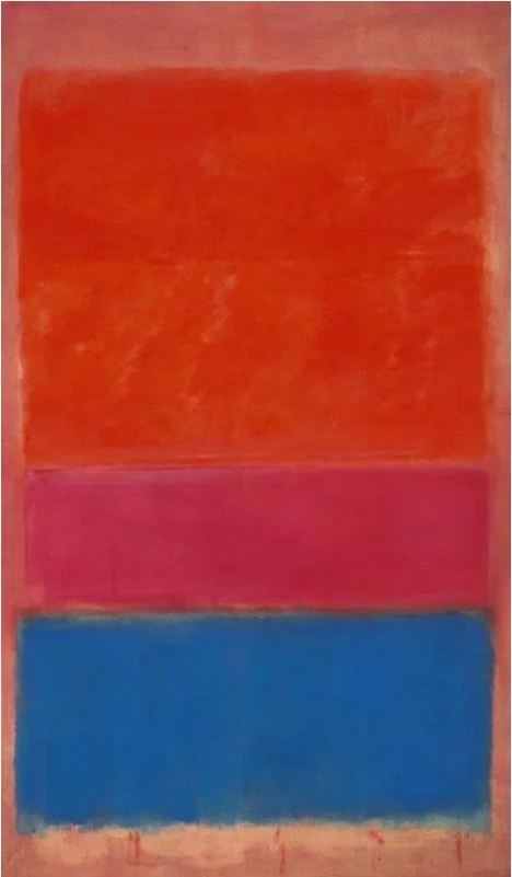 NO 1 (ROYAL RED AND BLUE) de MARK ROTHKO - 75,1 MILLONES DE DÓLARES