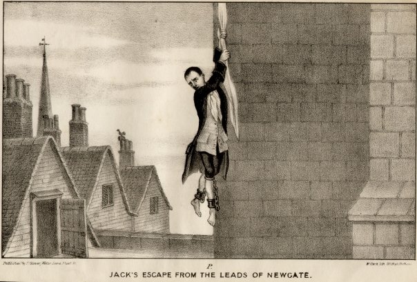 El escape con cuerdas de Jack Sheppard