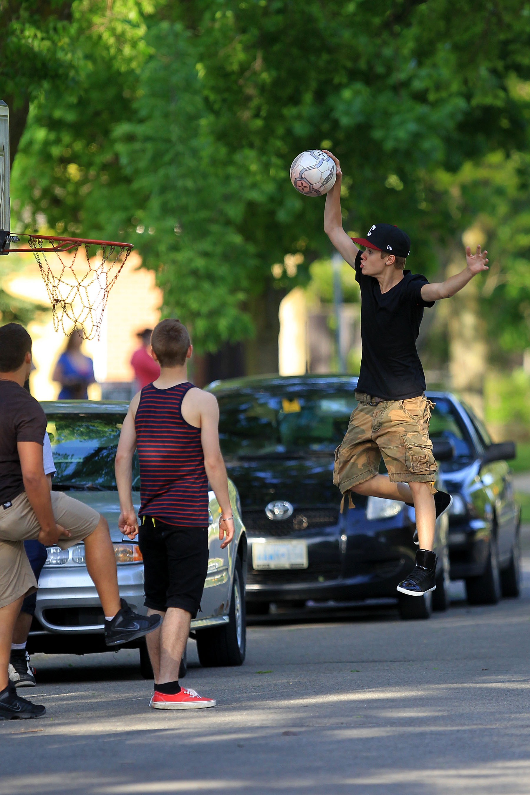 Justin Bieber es fan de los deportes