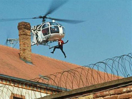El escape en helicóptero de Michel Vaujour