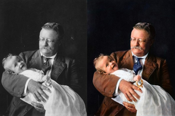 El presidente Theodore Roosevelt