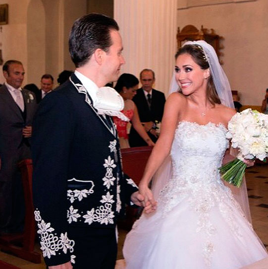 La boda de Anahí y Manuel Velasco