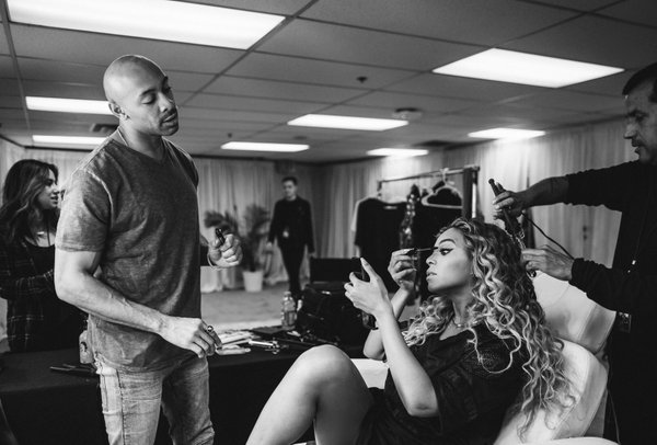 En el camerino de Beyonce no puede faltar un Discman