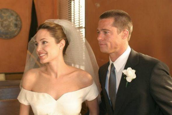 La boda secreta de Angelina Jolie y Brad Pitt