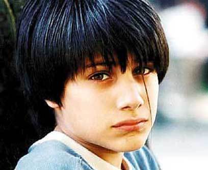 Gael García de niño