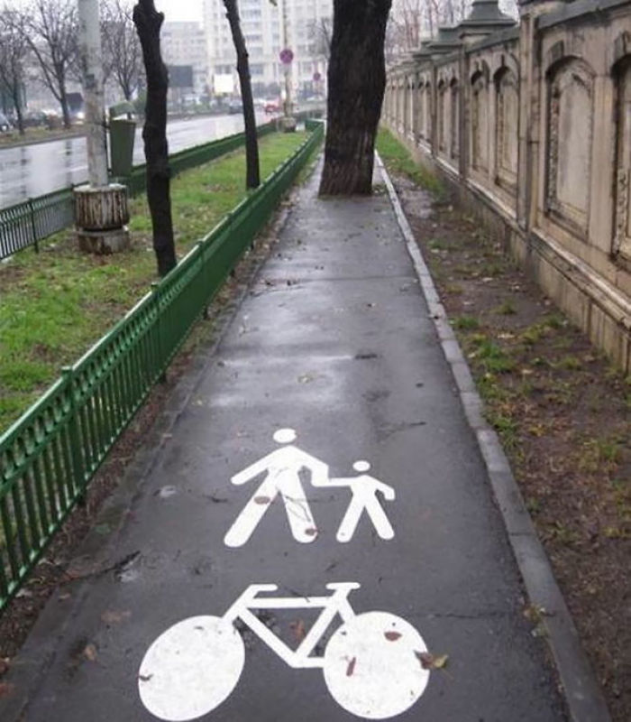 Por eso no ando en bici en esta ciudad