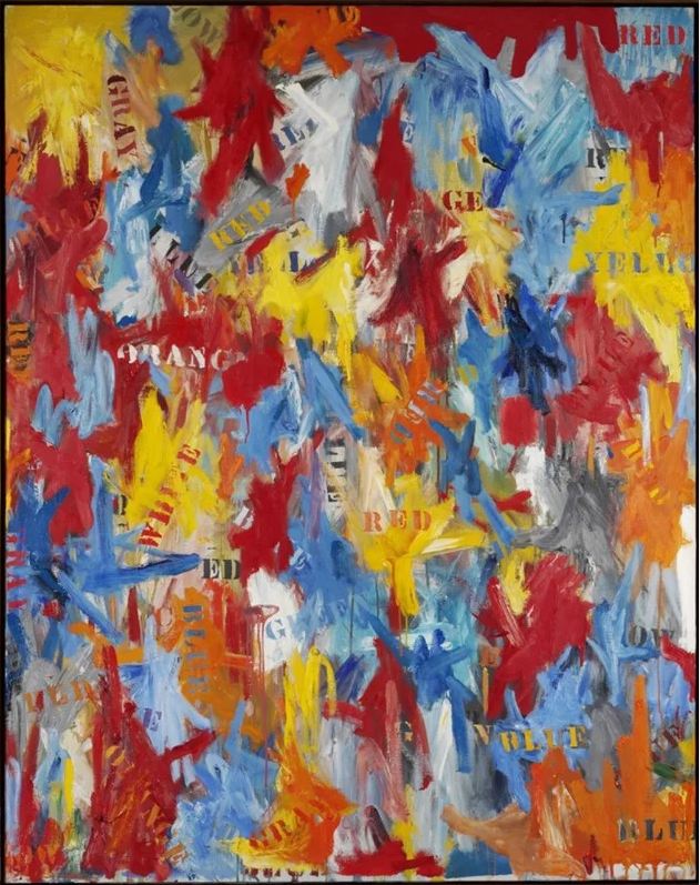 FALSE START de JASPER JOHNS - 80 MILLONES DE DÓLARES