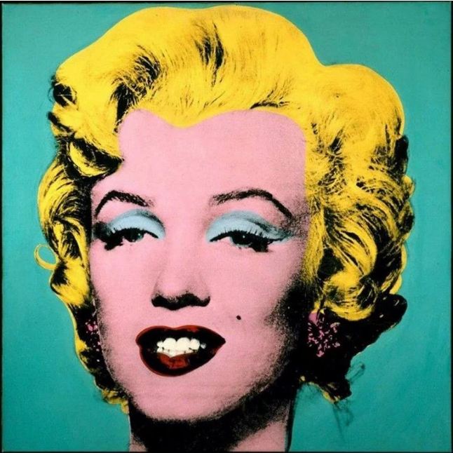 TURQUOISE MARILYN de ANDY WARHOL - 80 MILLONES DE DÓLARES