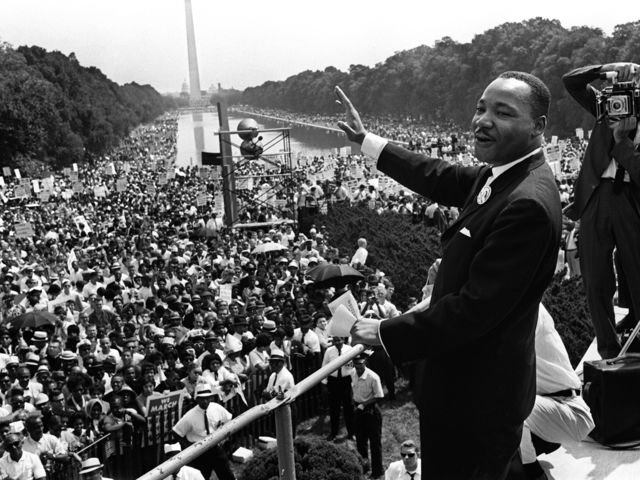 Martin Luther King recitó el discurso 