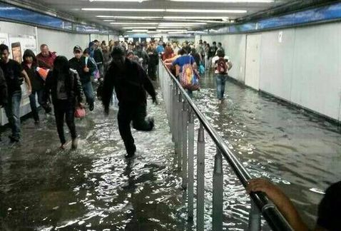 El Metro siempre sufre daños