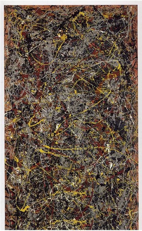 NO.5 de JACKSON POLLOCK - 140 MILLONES DE DÓLARES