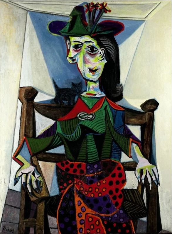 DORA MAAR AU CHAT de PABLO PICASSO - 95,2 MILLÓNES DE DÓLARES