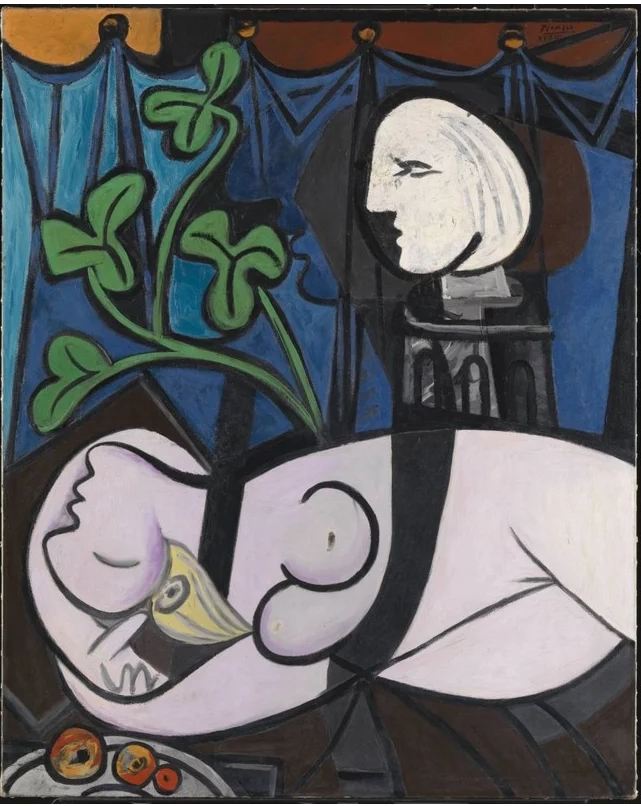 DESNUDO, HOJAS VERDES Y BUSTO de PABLO PICASSO - 106,5 MILLONES DE DÓLARES