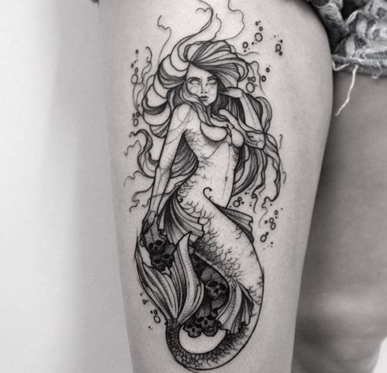 ¿Qué significa el tatuaje de sirenas?