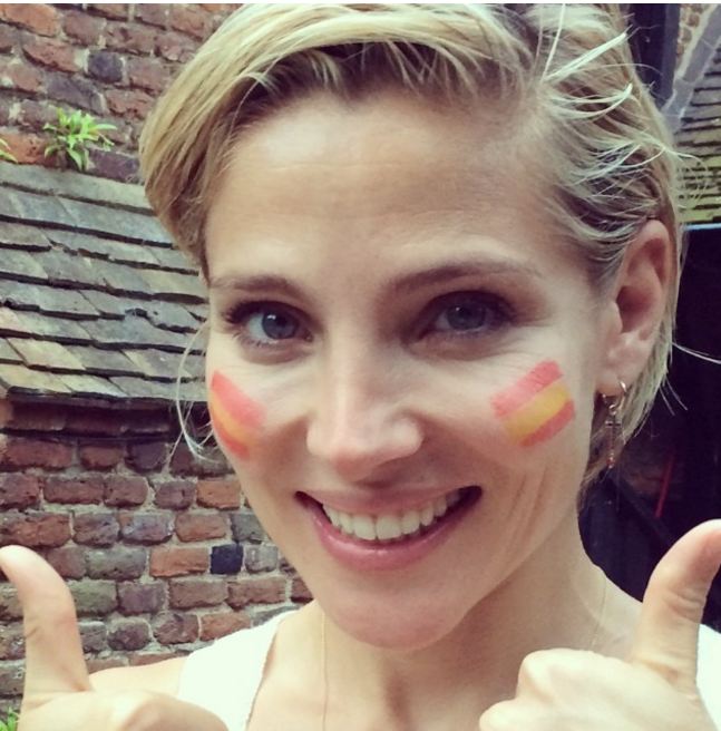 Elsa Patacky sin maquillaje