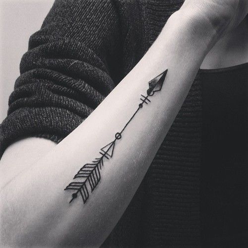 ¿Qué significa el tatuaje de flechas?