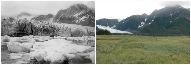 Glacial Penderson, Alaska, EEUU