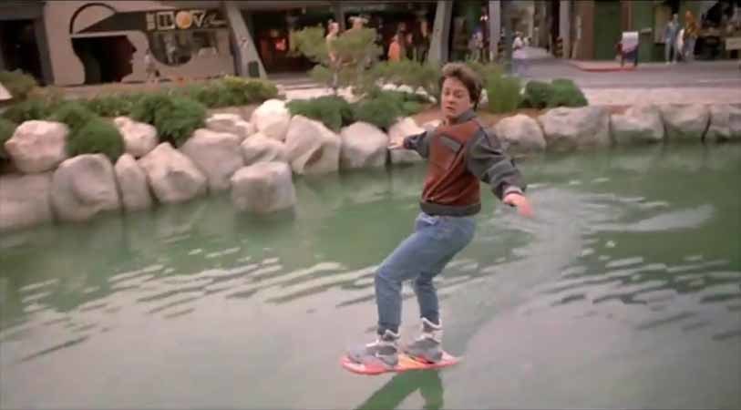 HoverBoard voladora - Back To The Future