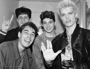 Los Beastie Boys junto a Billy Idol