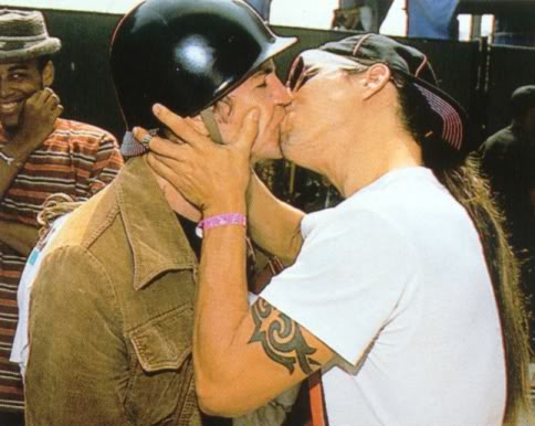 Eddie Vedder y Anthony Kiedis de RHCP