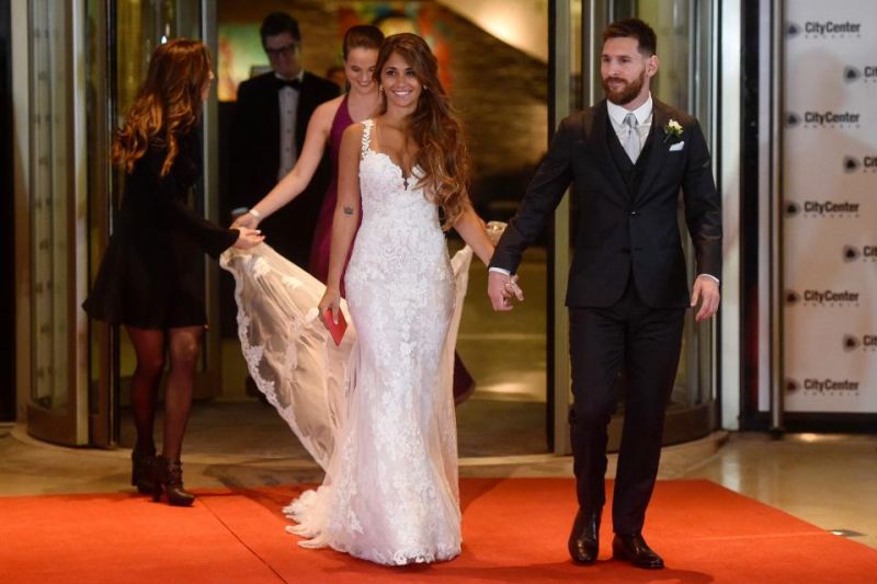 Ahora finalmente Messi y Antonella son esposos