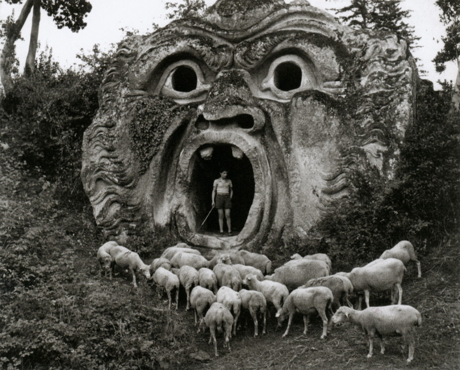 El parque de los Monstruos en Bomarzo