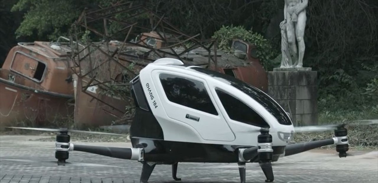 Drones con espacio para pasajeros