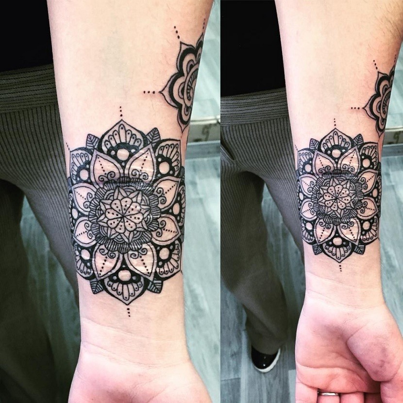 ¿Qué significa el tatuaje de mandala?