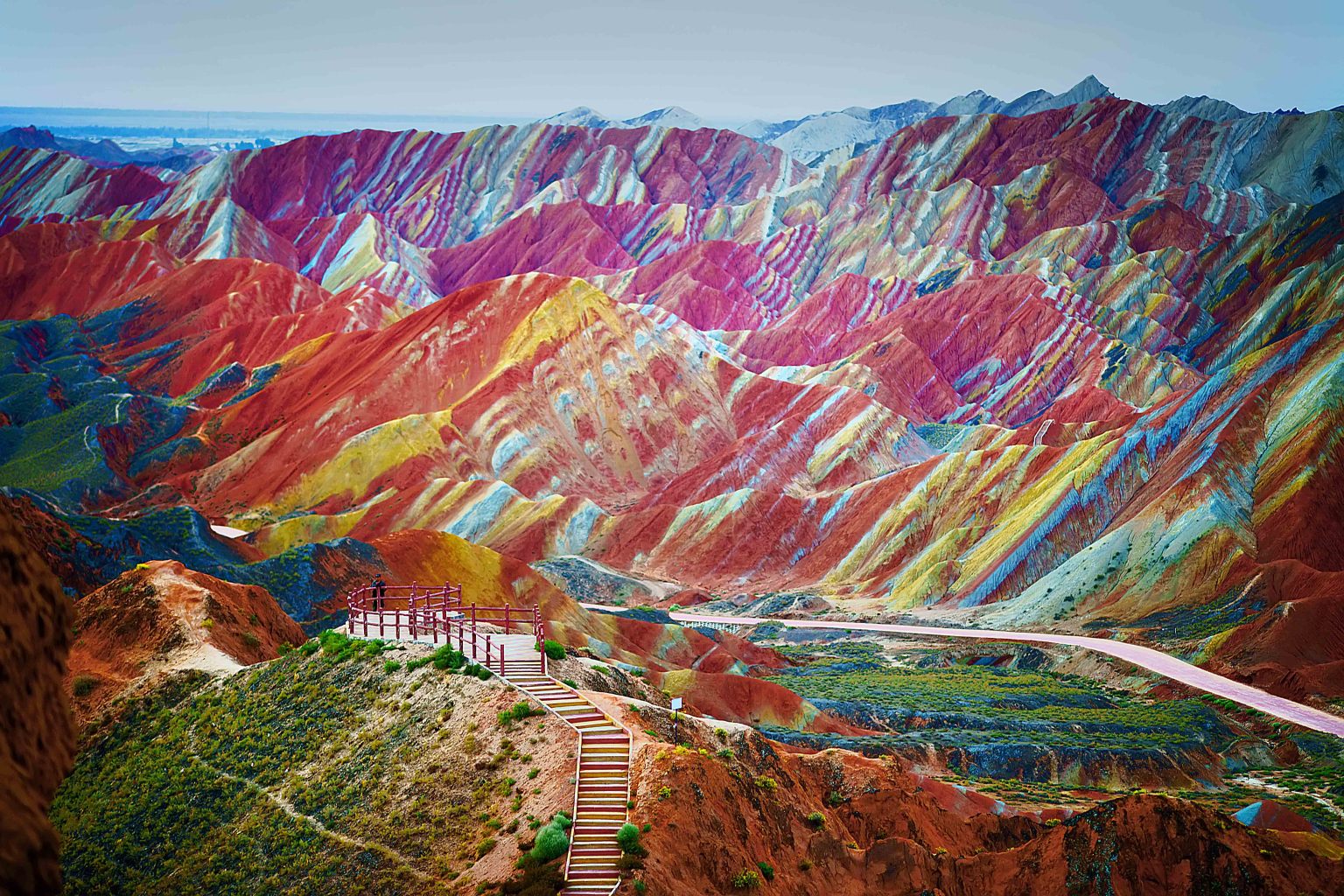 La belleza de Danxia en China