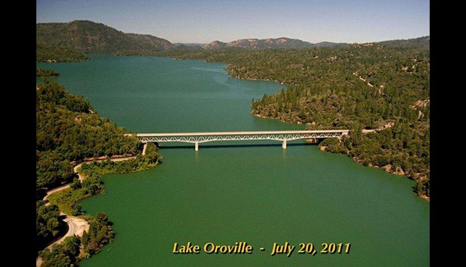 El Lago Oroville en 2011