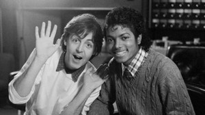 Paul McCartney y Michael Jackson