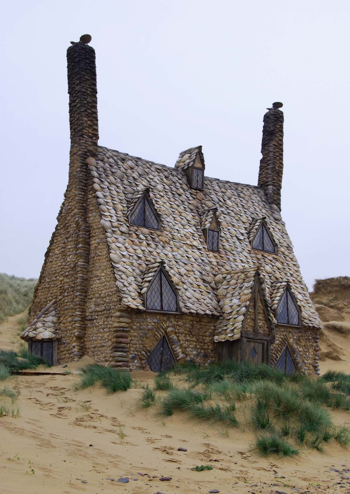 La cabaña de conchas de Harry Potter que existió de verdad