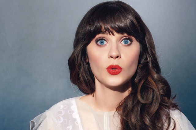 Zoey Deschanel no es nada sin su fleco