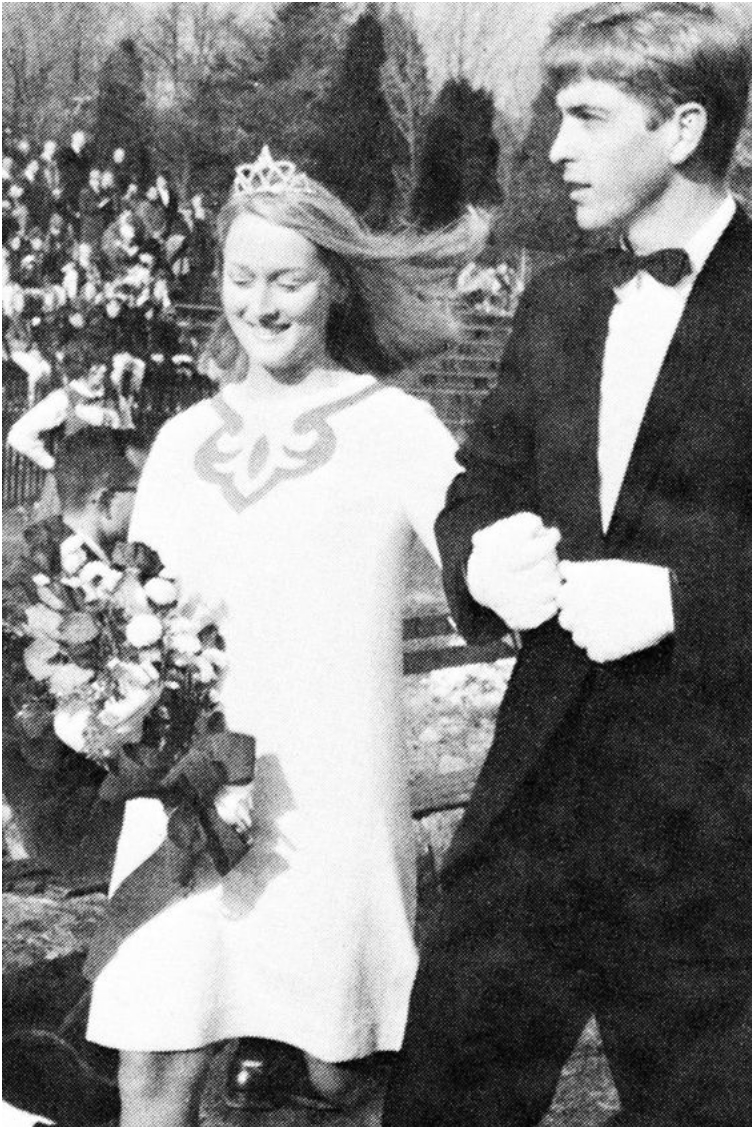 Meryl Streep hace años en su Prom Night