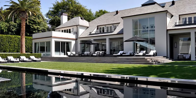 La casa de Simon Cowell es verdaderamente linda