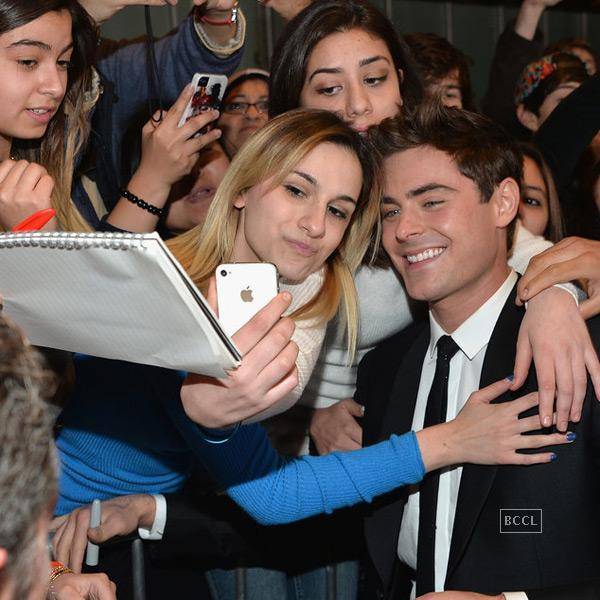 Todas las mujeres aman a Zac Efron y él lo sabe