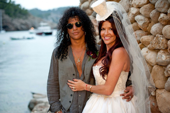 La boda de Slash, el guitarrista de Guns N Roses