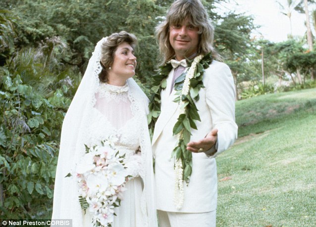 La boda de Ozzy Osbourne, vocalista de Black Sabbath