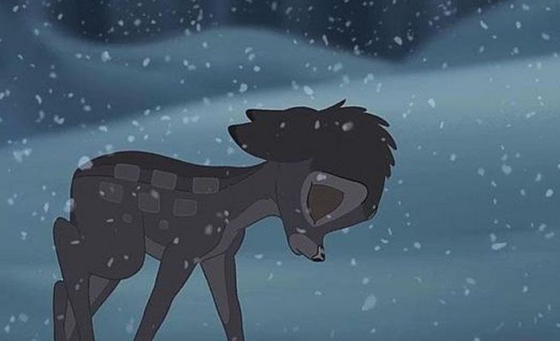 La muerte de la mamá de Bambi es una tristeza