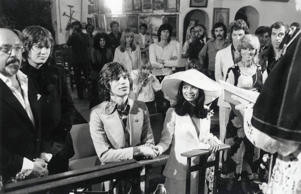 Boda de Mick Jagger, vocalista de The Rolling Stones