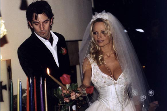 Boda de Pamela Anderson y Tommy Lee