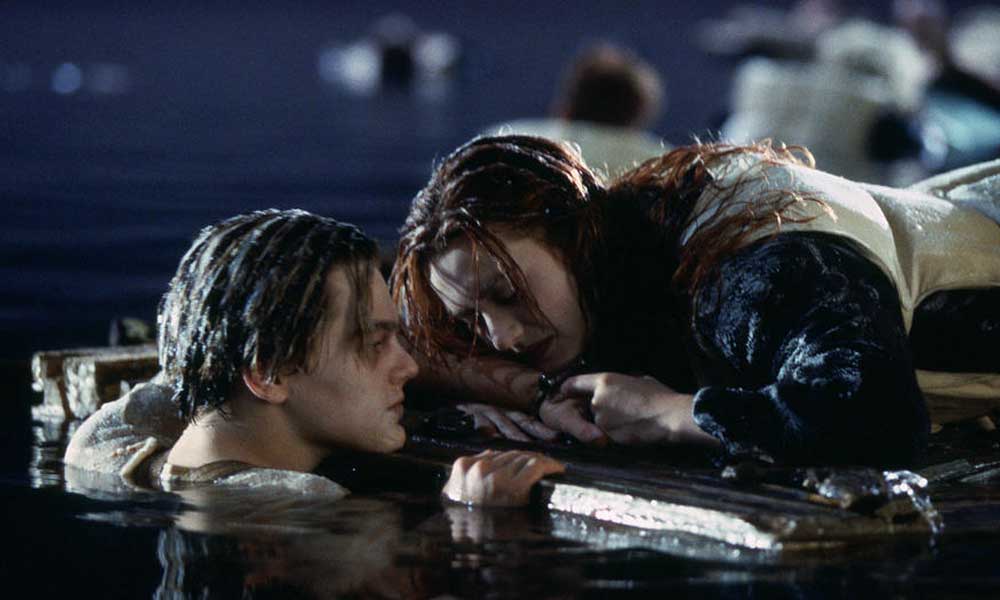 La muerte de Jack en Titanic