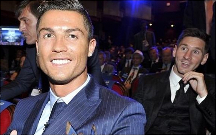 Cristiano Ronaldo y Messi en una sola imagen